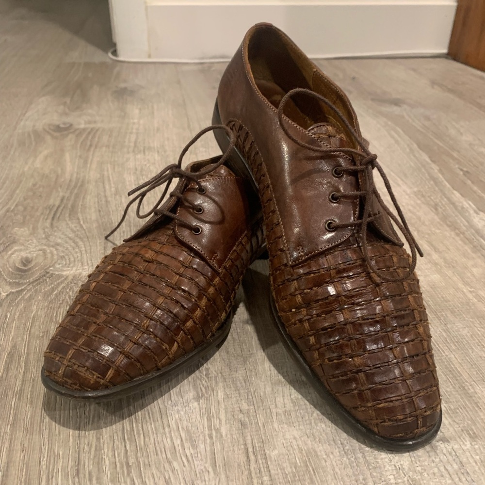 Sesto Meucci woven loafers